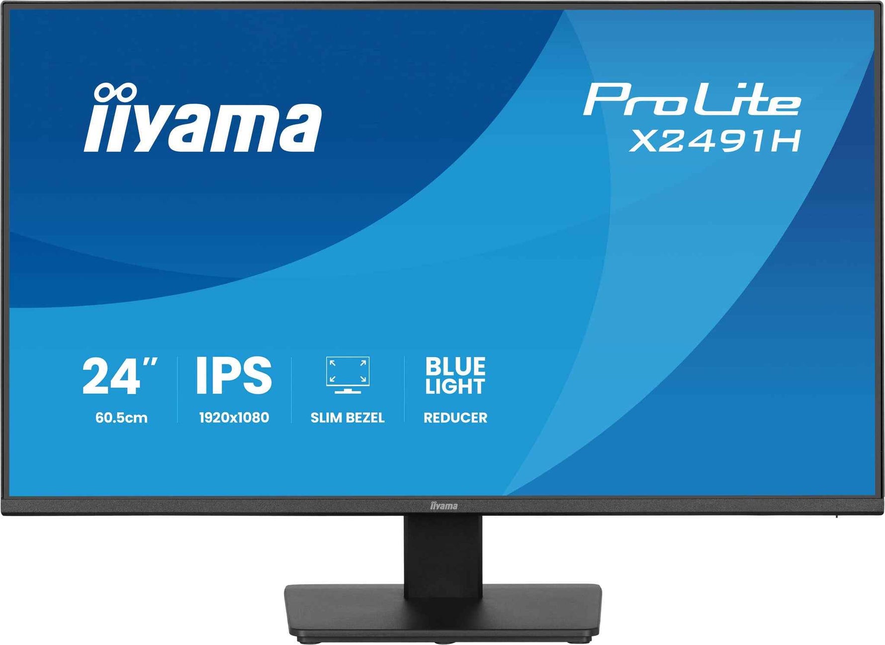 iiyama ProLite X2491H-B1 computer monitor 60,5 cm (23.8") 1920 x 1080 Pixels Full HD Zwart