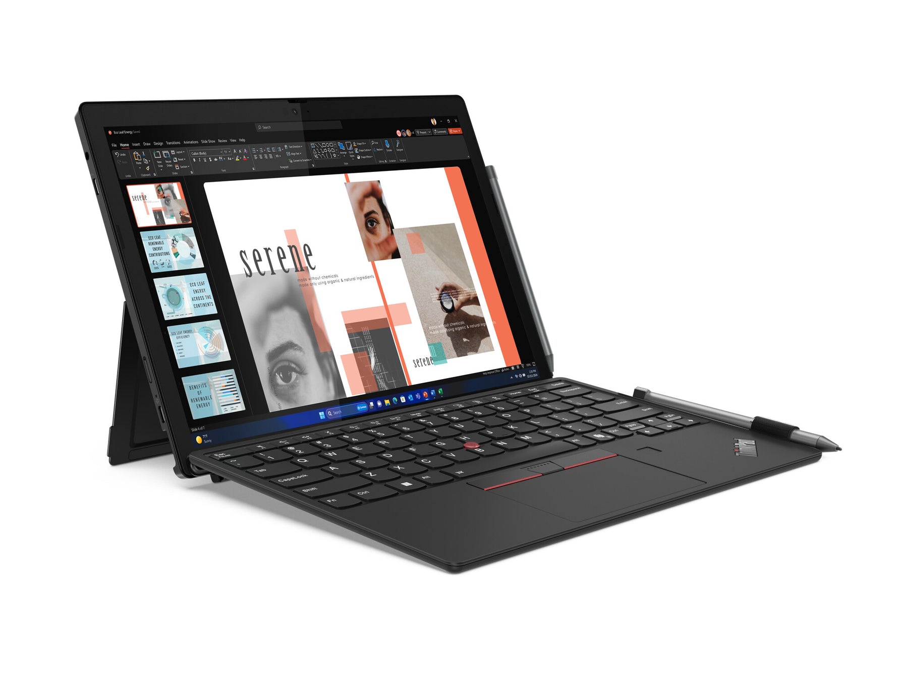 Lenovo ThinkPad X12 Detachable Gen 2 Intel Core Ultra 7 164U Hybride (2-in-1) 31,2 cm (12.3