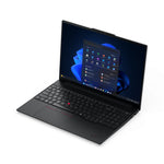 Lenovo ThinkPad E16 Gen 3 (Intel) Copilot+ PC Intel Core Ultra 7 256V Laptop 40,6 cm (16") WUXGA 16 GB LPDDR5x-SDRAM 512 GB SSD Wi-Fi 6E (802.11ax) Windows 11 Pro Belgisch Zwart