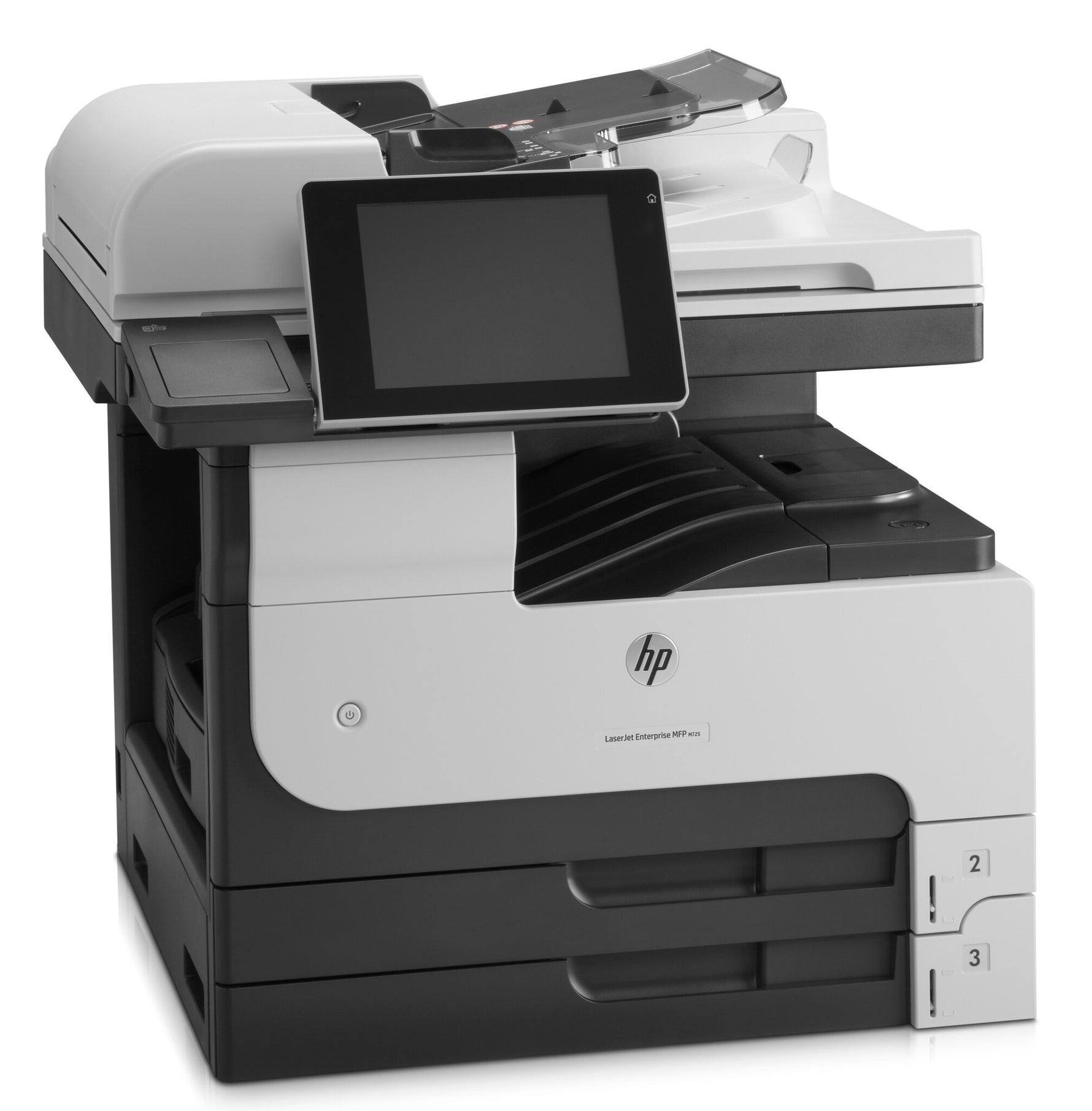 HP LaserJet Enterprise M725dn Multifunction Zwart-wit Printer, Alleen Ethernet; Kopieerapparaat, scanner