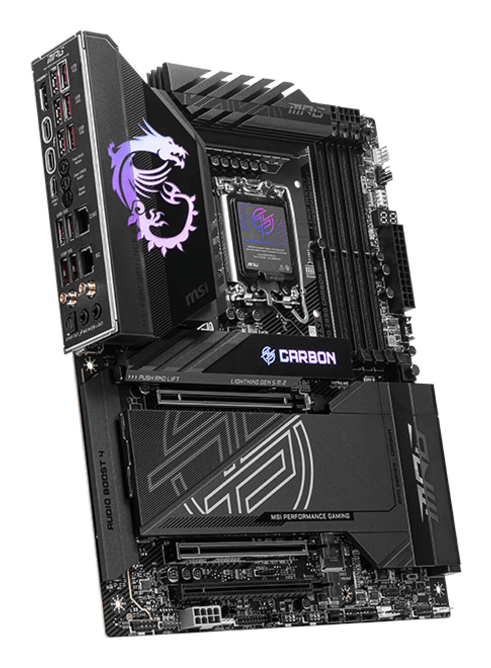 MSI MPG Z890 CARBON WIFI moederbord Intel Z890 LGA 1851 (Socket V1) ATX