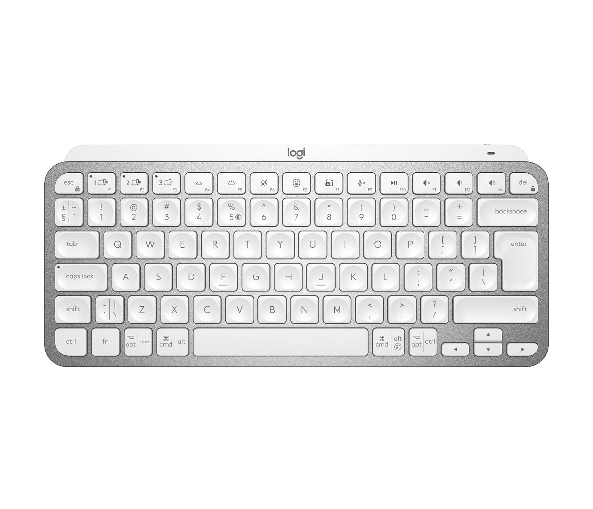 Logitech MX Keys Mini Wless Illumi Grey KBD US