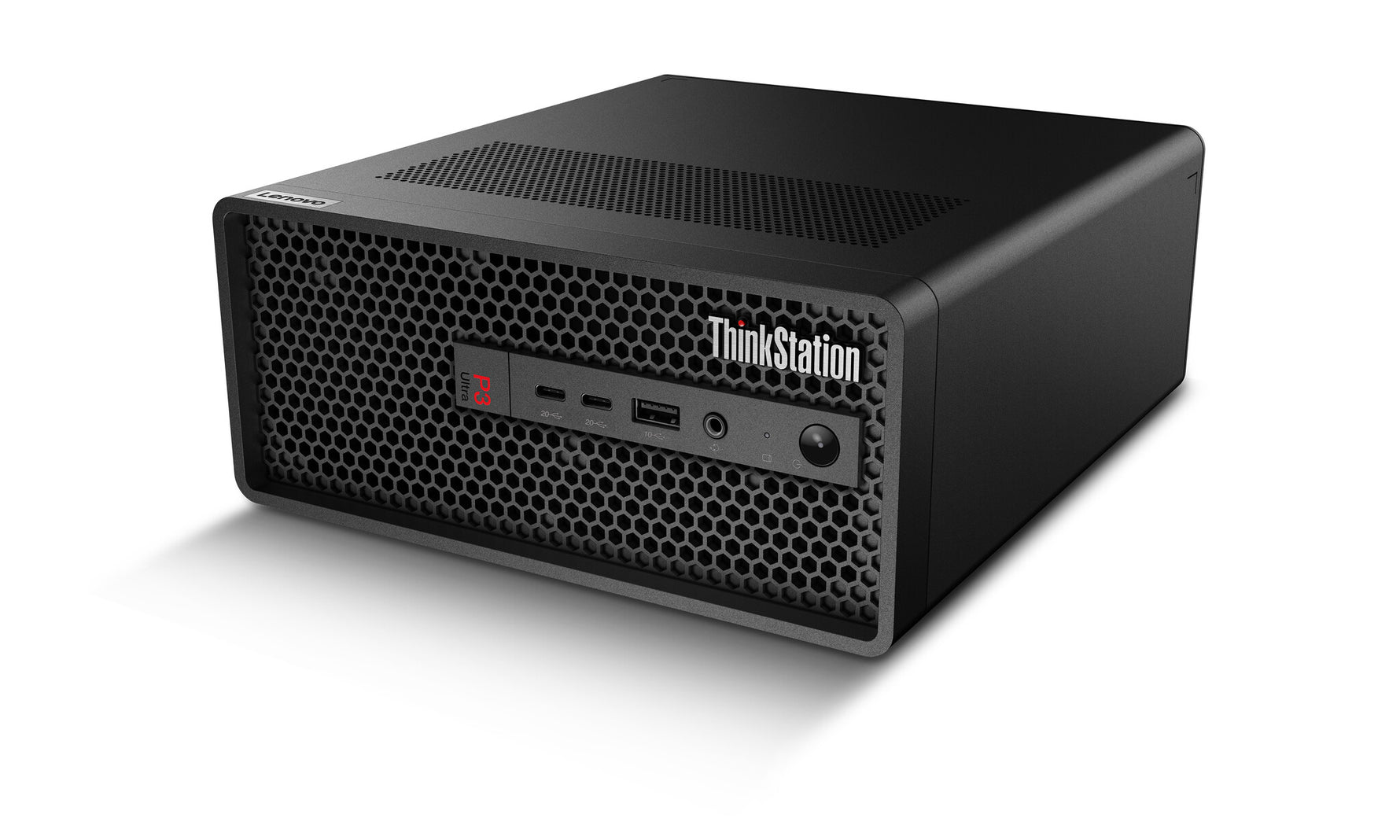 Lenovo ThinkStation P3 Ultra SFF Gen 2 Intel Core Ultra 7 265 32 GB DDR5-SDRAM 512 GB SSD NVIDIA RTX A400 Windows 11 Pro Mini Tower Workstation Zwart