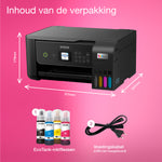 Epson EcoTank ET-2870 A4 multifunctionele Wi-Fi-printer met inkttank, inclusief tot 3 jaar inkt