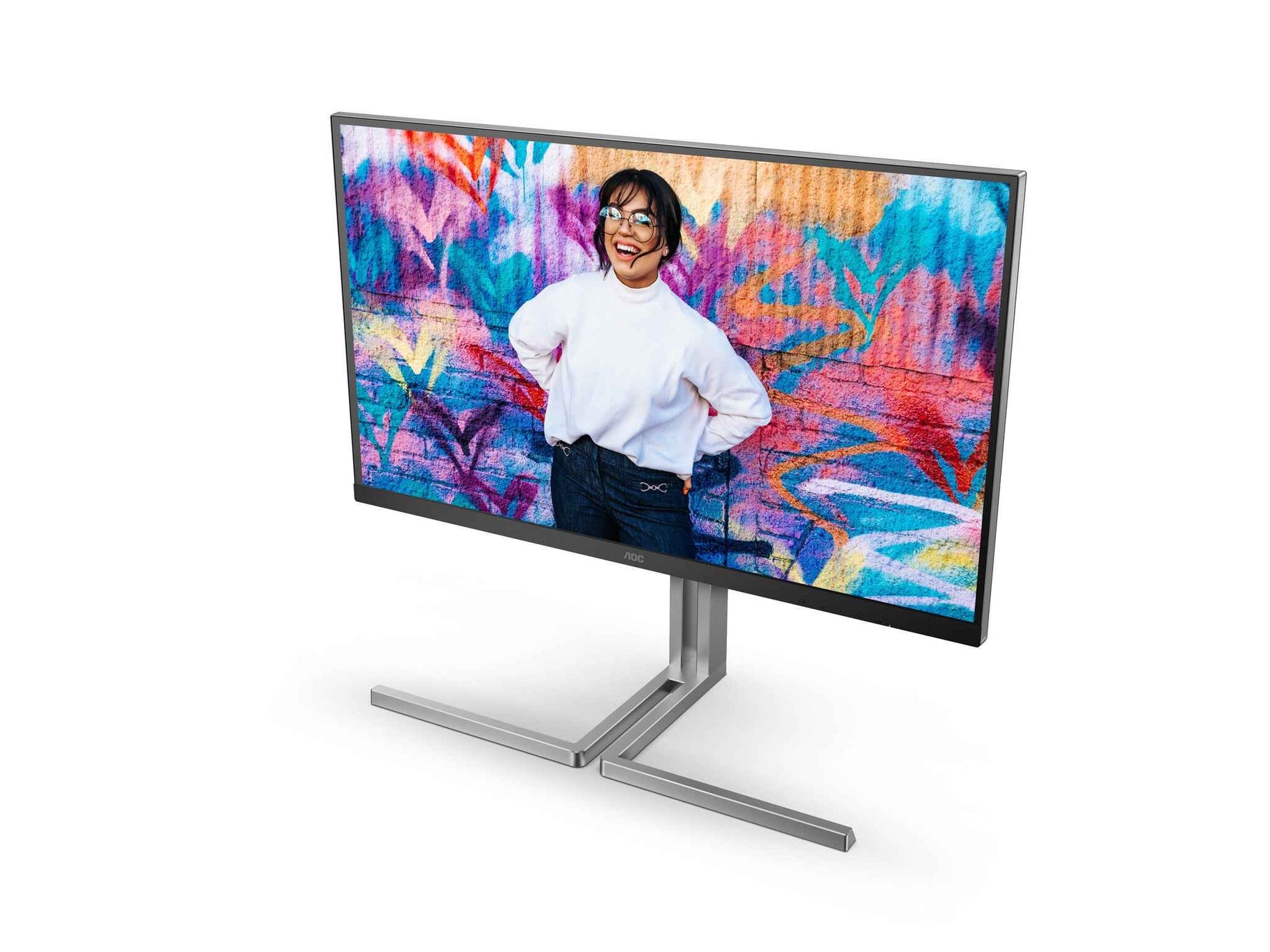 AOC U3 U32U3CV computer monitor 80 cm (31.5") 3840 x 2160 Pixels 4K Ultra HD LCD Zwart
