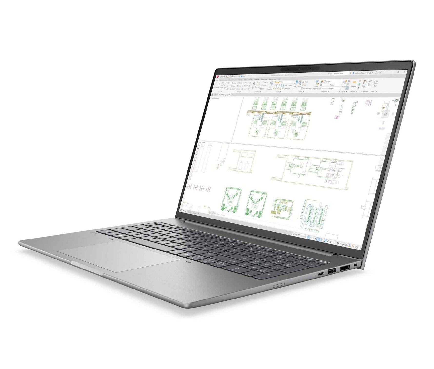 HP ZBook 8 G2i Wolf Pro Security Edition Copilot+ PC Intel Core Ultra 7 356H Mobiel werkstation 40,6 cm (16") WUXGA 32 GB DDR5-SDRAM 1 TB SSD NVIDIA RTX PRO 500 Blackwell Wi-Fi 7 (802.11be) Windows 11 Pro AI Workstation, AI PC Zilver AZERTY