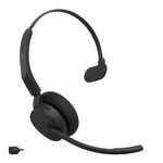 Jabra Evolve3 45 Headset Draadloos Hoofdband Kantoor/callcenter USB Type-C Bluetooth Zwart