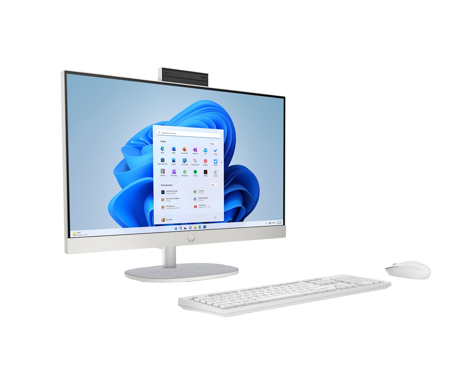 HP 24-cr0059nd 24 inch All-in-One Intel® Core™ i5 i5-1335U 60,5 cm (23.8