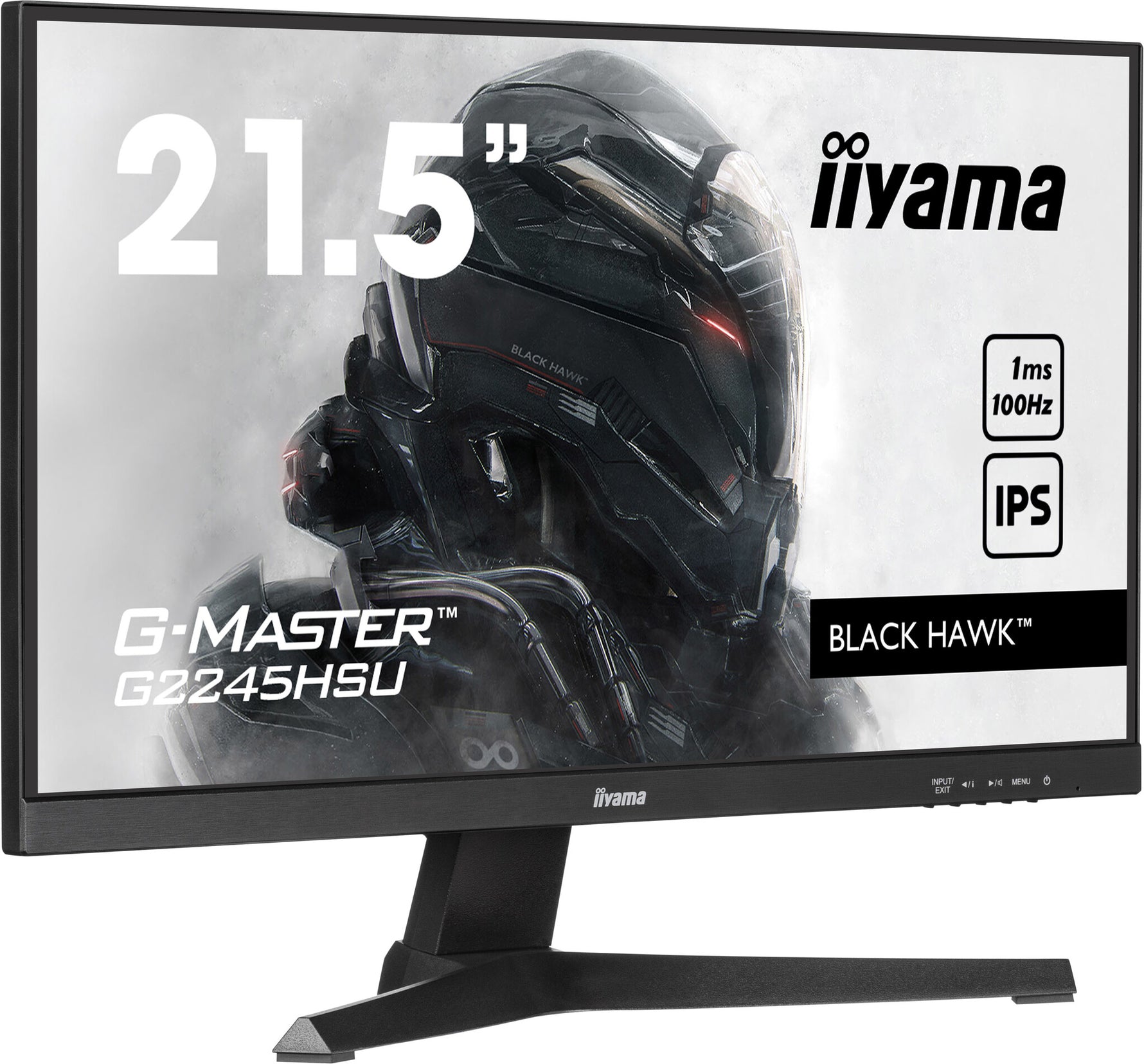 iiyama G-MASTER G2245HSU-B2 LED display 54,6 cm (21.5") 1920 x 1080 Pixels Full HD Zwart