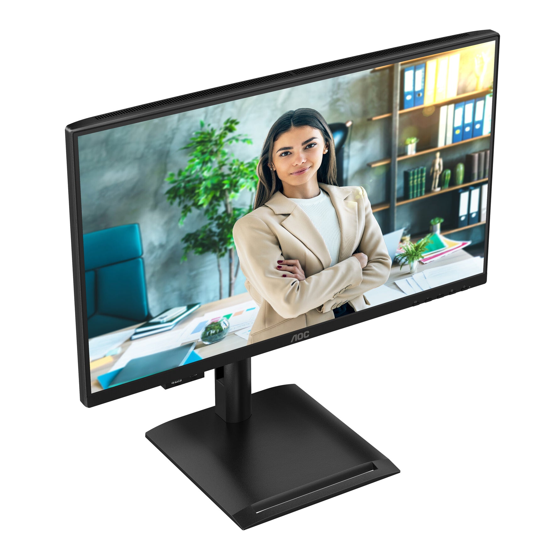 AOC 24P4CV computer monitor 60,5 cm (23.8") 1920 x 1080 Pixels Full HD LED Zwart