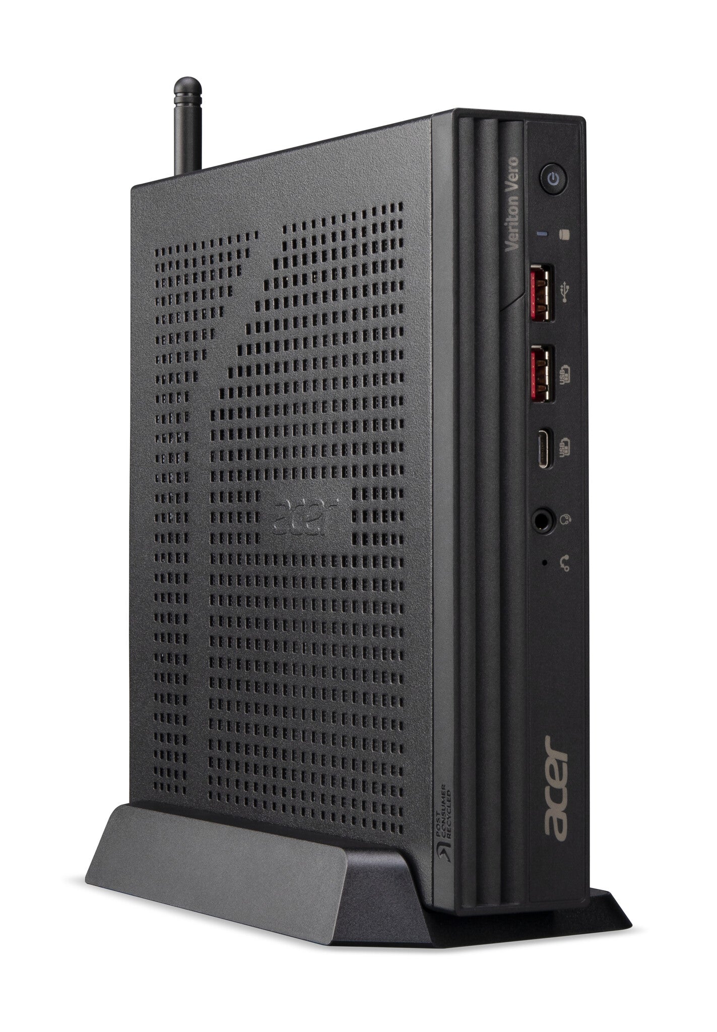 Acer Veriton N4735GT U74516 Pro Mini Intel Core Ultra 7 265T 16 GB DDR5-SDRAM 512 GB SSD Windows 11 Pro MFF Mini PC Zwart