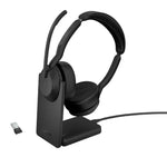 Jabra Evolve2 55 Headset Draadloos Hoofdband Kantoor/callcenter USB Type-C Bluetooth Zwart