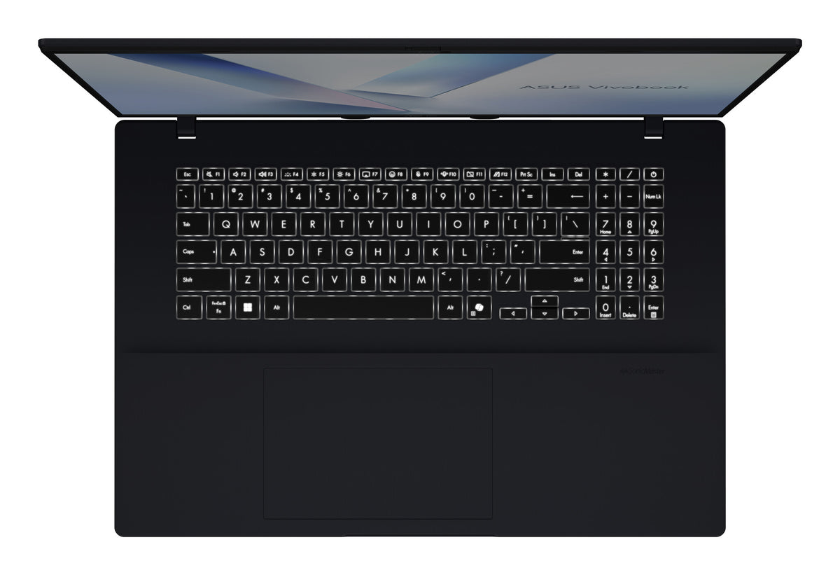 ASUS Vivobook 18 M1807HA-S8174W Copilot+ PC AMD Ryzen™ 7 260 Laptop 46,7 cm (18.4") WUXGA 16 GB DDR5-SDRAM 512 GB SSD Wi-Fi 6 (802.11ax) Windows 11 Home Blauw QWERTY Nederlands