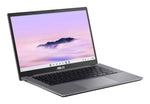 ASUS Chromebook Plus CX34 CB3402CVA-MW1326 Intel Core 3 100U 35,6 cm (14") Touchscreen Full HD 8 GB LPDDR5x-SDRAM 128 GB UFS Wi-Fi 6E (802.11ax) ChromeOS Grijs AZERTY Belgisch