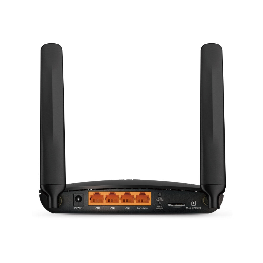 TP-Link Archer MR200 draadloze router Fast Ethernet Dual-band (2.4 GHz / 5 GHz) 4G Zwart