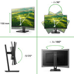 Philips 242B1G/00 computer monitor 60,5 cm (23.8") 1920 x 1080 Pixels Full HD LED Zwart