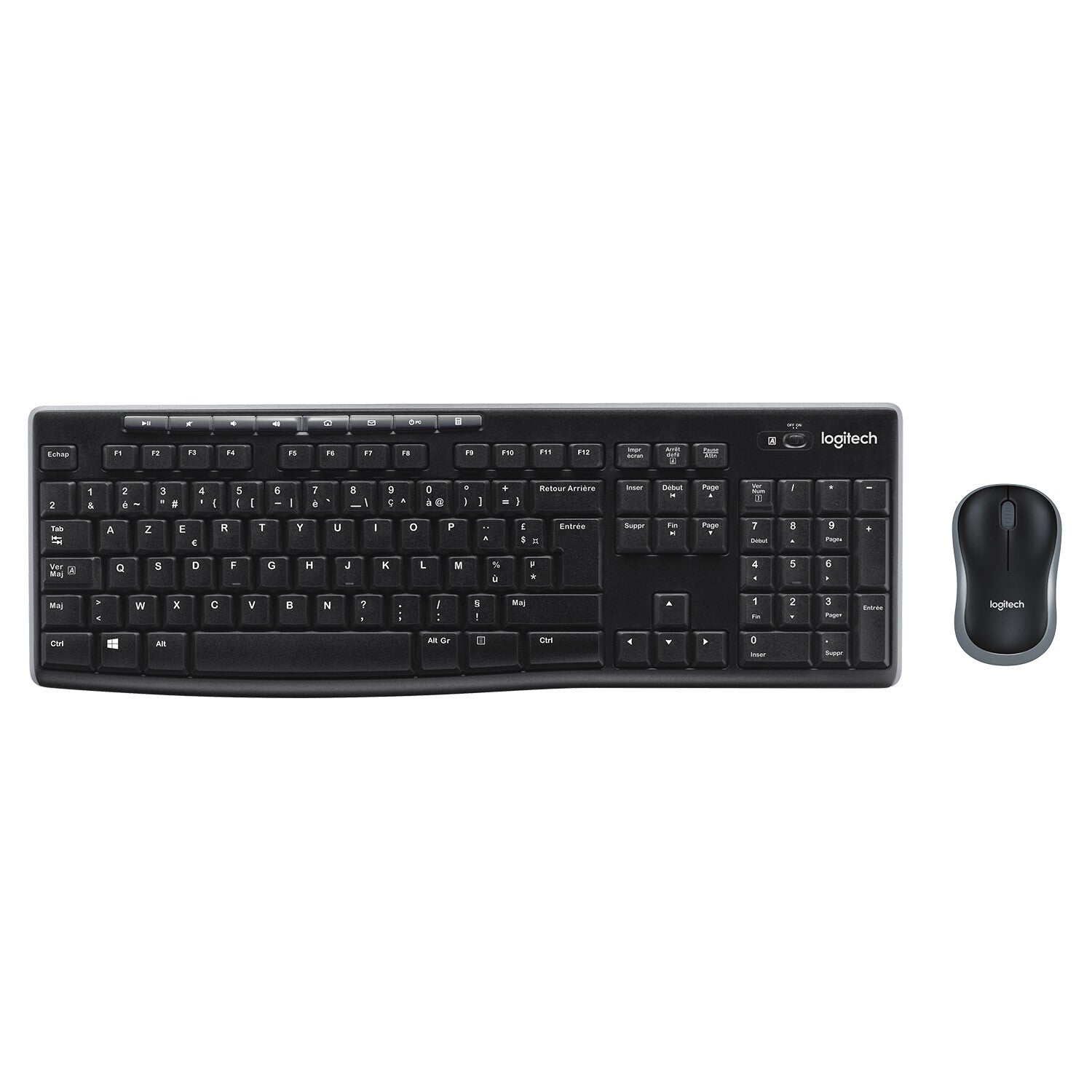 Logitech Wireless Desktop MK270 BE