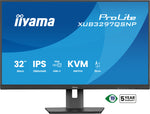 iiyama ProLite XUB3297QSNP-B1 computer monitor 81,3 cm (32") 2560 x 1440 Pixels Quad HD LED Zwart