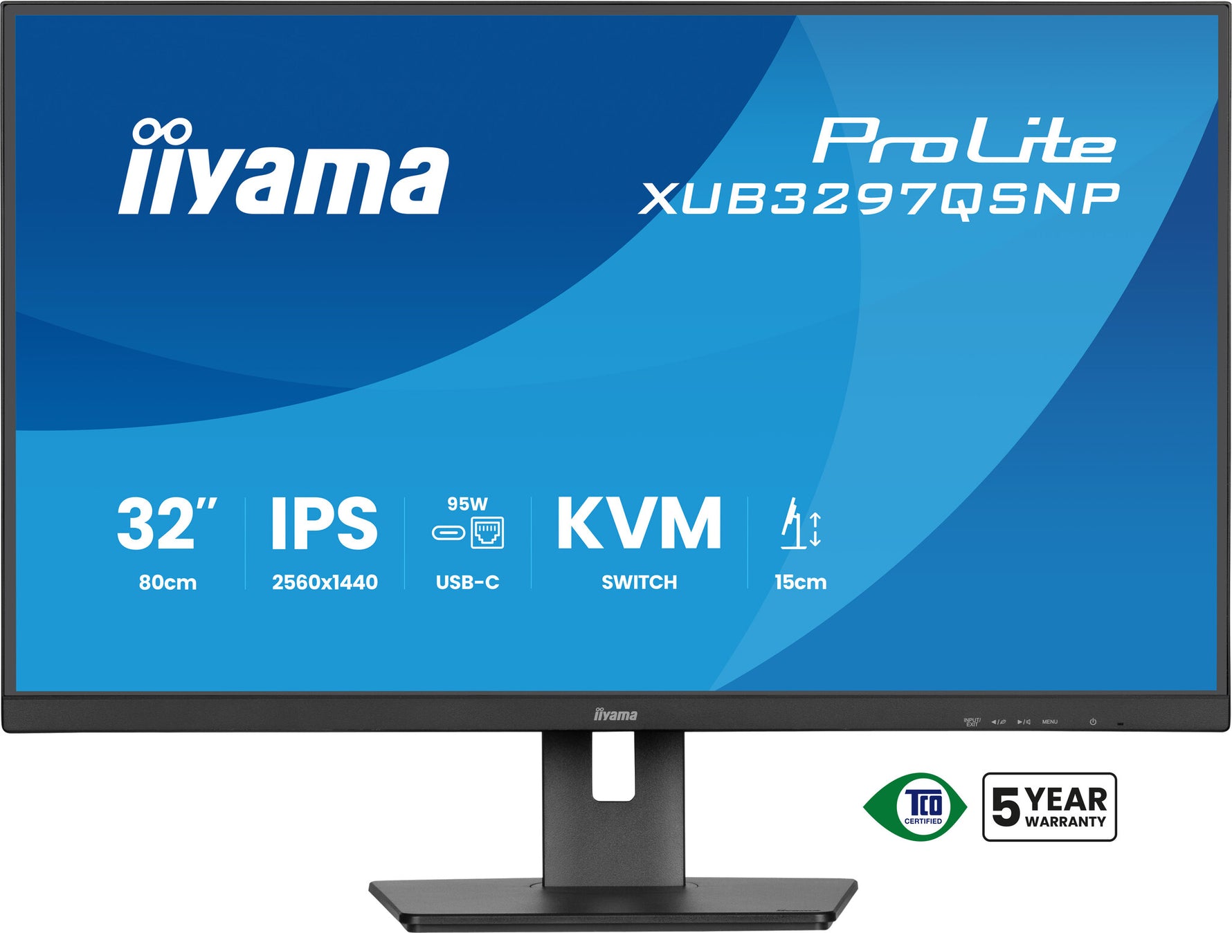iiyama ProLite XUB3297QSNP-B1 computer monitor 81,3 cm (32