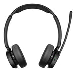 EPOS 1001490 hoofdtelefoon/headset Bedraad en draadloos Hoofdband Kantoor/callcenter USB Type-C Bluetooth Zwart