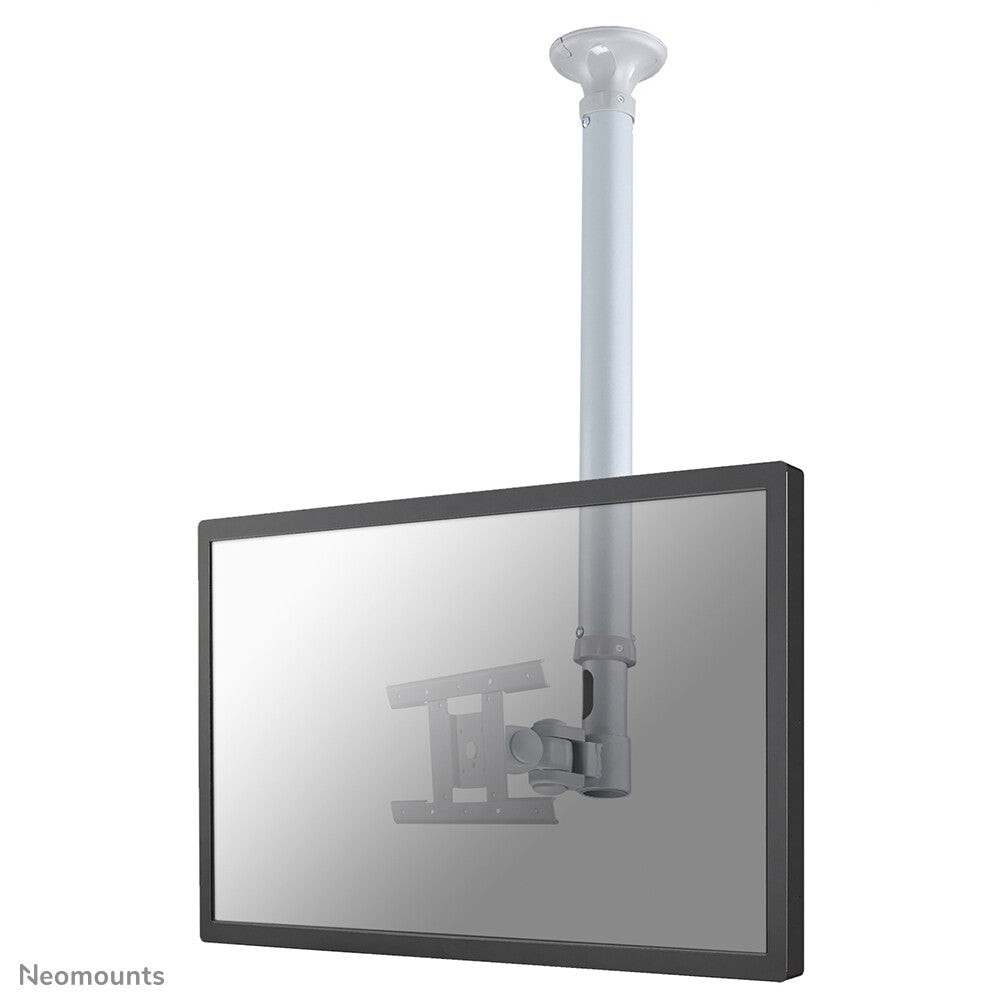 Neomounts FPMA-C100SILVER Monitor/TV-beugel plafond 10-30" - h 79-129 cm