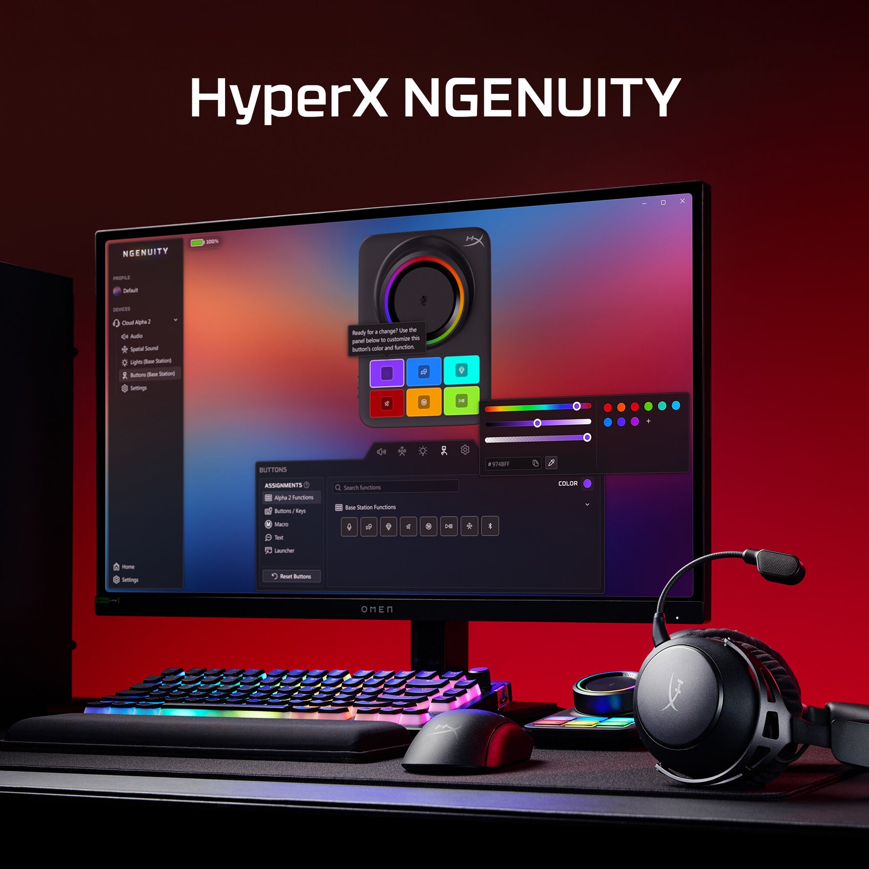 HyperX Cloud Alpha 2 - Wireless Gaming Headset