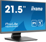 iiyama ProLite T2252MSC-B2 computer monitor 54,6 cm (21.5") 1920 x 1080 Pixels Full HD LCD Touchscreen Zwart