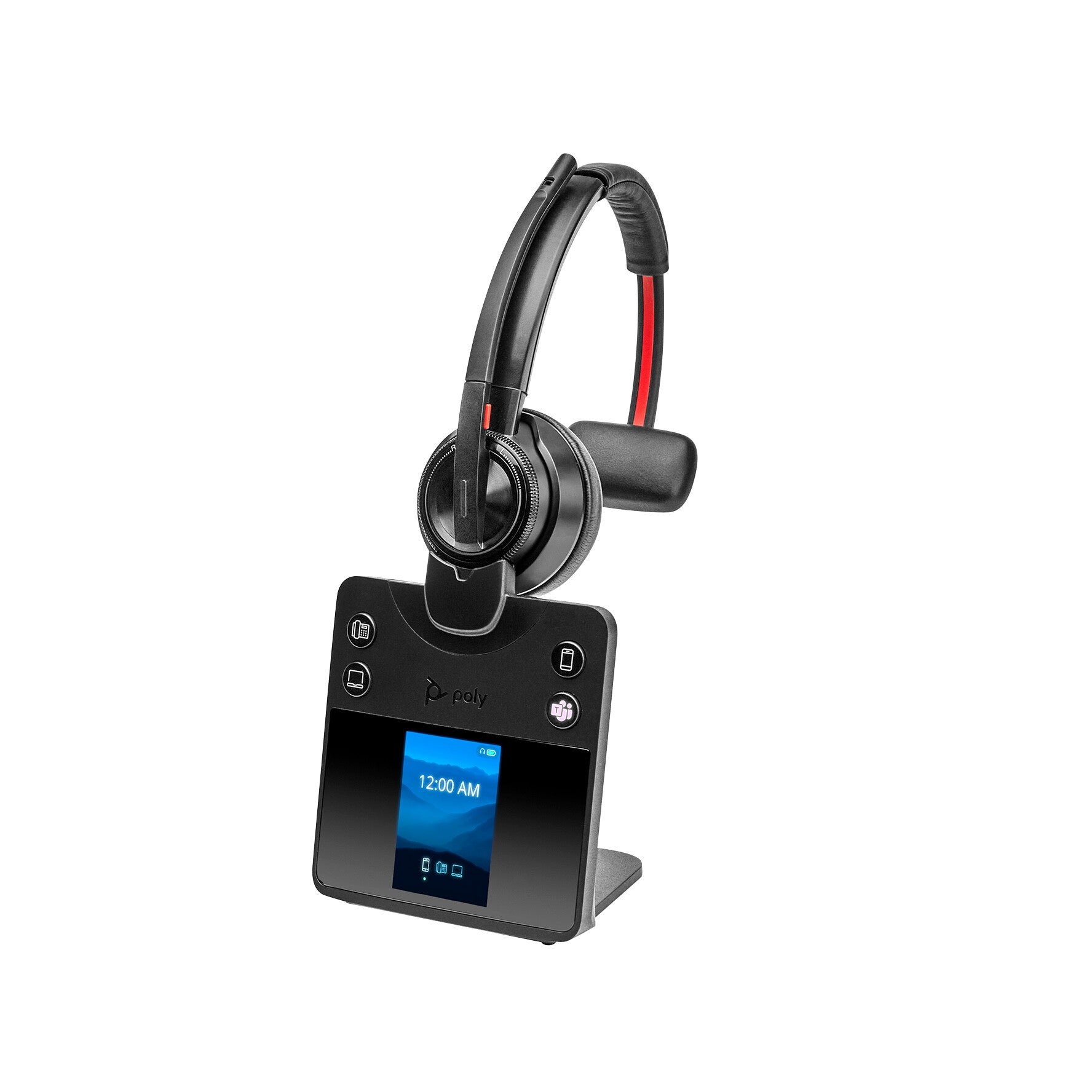 HP Poly Savi 8410 Office Monaural Microsoft Teams Certified DECT 1880-1900 MHz Headset