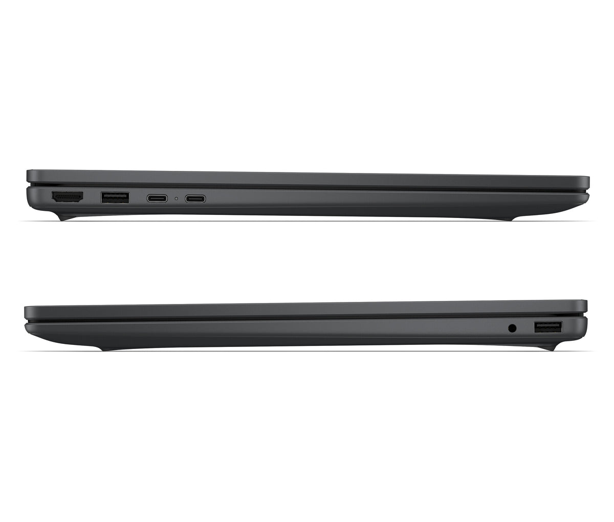 HP OmniBook 3 17-dk0203ndx 100U Laptop 43,9 cm (17.3") Full HD 8 GB DDR5-SDRAM 256 GB SSD Wi-Fi 6 (802.11ax) Windows 11 Home Zwart, Grijs QWERTY
