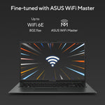 ASUS Vivobook Go 15 E1504FA-BQ5403W AMD Ryzen™ 5 40 Laptop 39,6 cm (15.6") Full HD 8 GB LPDDR5-SDRAM 512 GB SSD Wi-Fi 6E (802.11ax) Windows 11 Home Nederlands Zwart