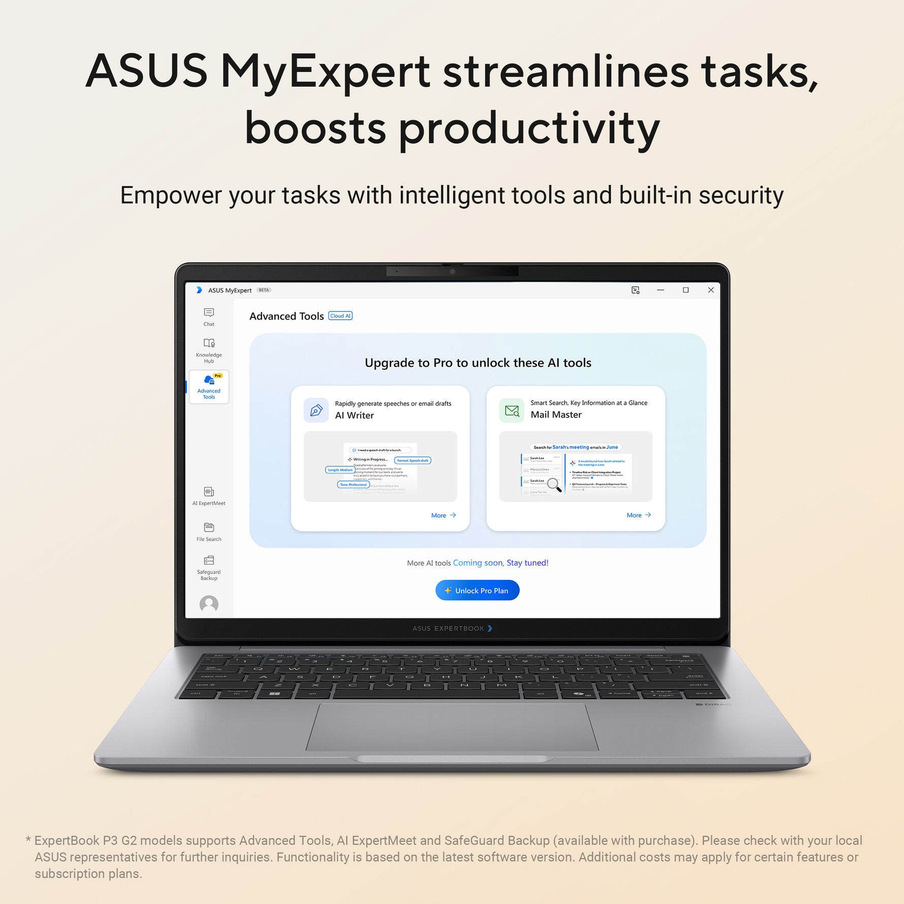 ASUS ExpertBook PM3406CHA-LY0044X Copilot+ PC AMD Ryzen™ 7 260 Laptop 35,6 cm (14") WUXGA 16 GB DDR5-SDRAM 512 GB SSD Wi-Fi 7 (802.11be) Windows 11 Pro Grijs QWERTY US International