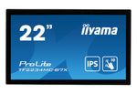 iiyama ProLite TF2234MC-B7X computer monitor 54,6 cm (21.5") 1920 x 1080 Pixels Full HD LED Touchscreen Multi-gebruiker Zwart