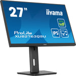 iiyama ProLite XUB2763QSU-B1 computer monitor 68,6 cm (27") 2560 x 1440 Pixels Quad HD LED Zwart