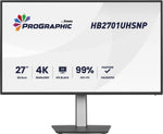 iiyama PROGRAPHIC HB2701UHSNP-B1 computer monitor 68,6 cm (27") 3840 x 2160 Pixels 4K Ultra HD LCD Zwart