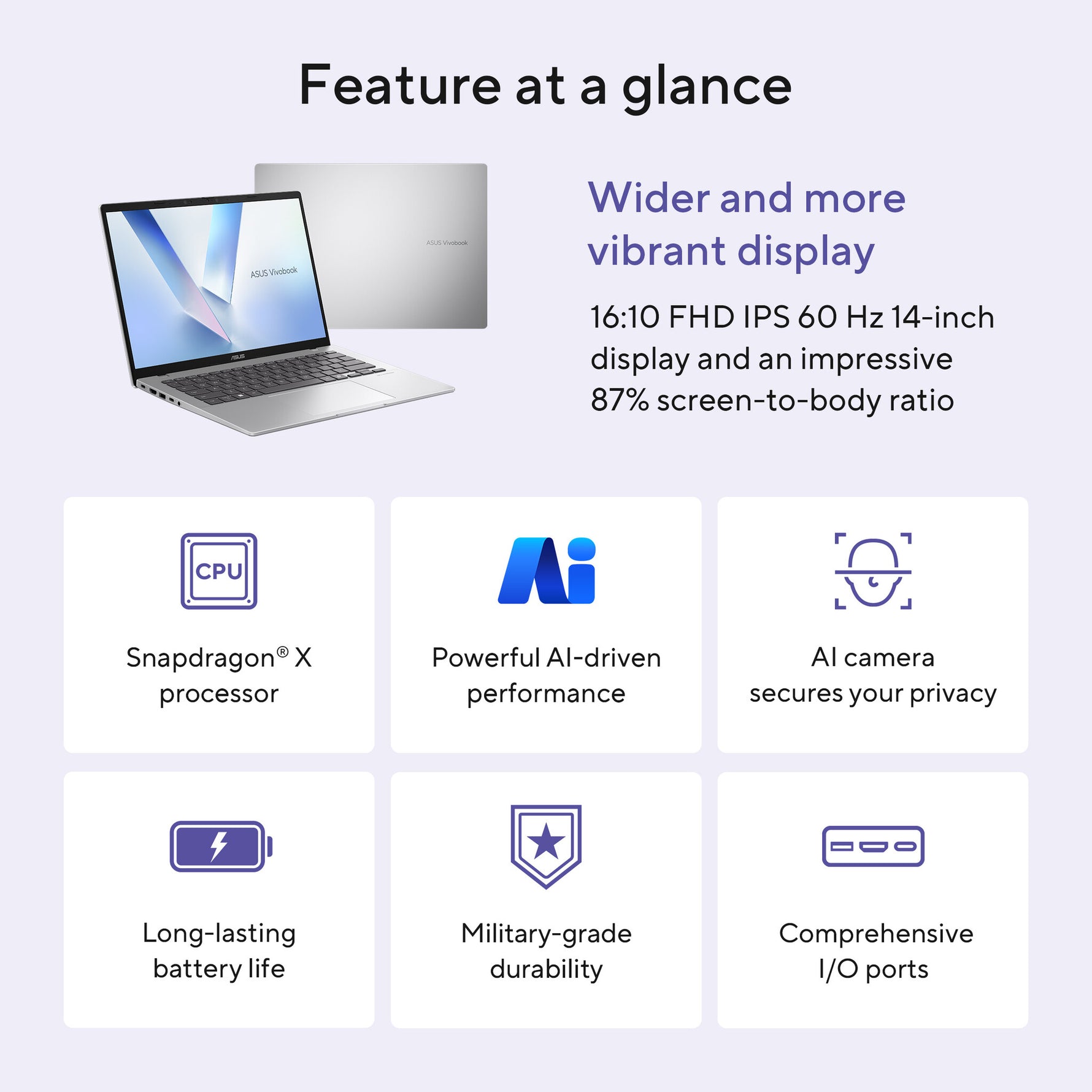 ASUS Vivobook 14 X1407QA-LY089W