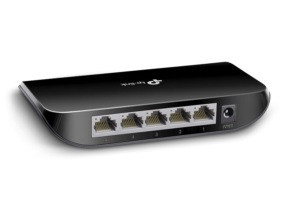 TP-Link TL-SG1005D Unmanaged Gigabit Ethernet (10/100/1000) Zwart