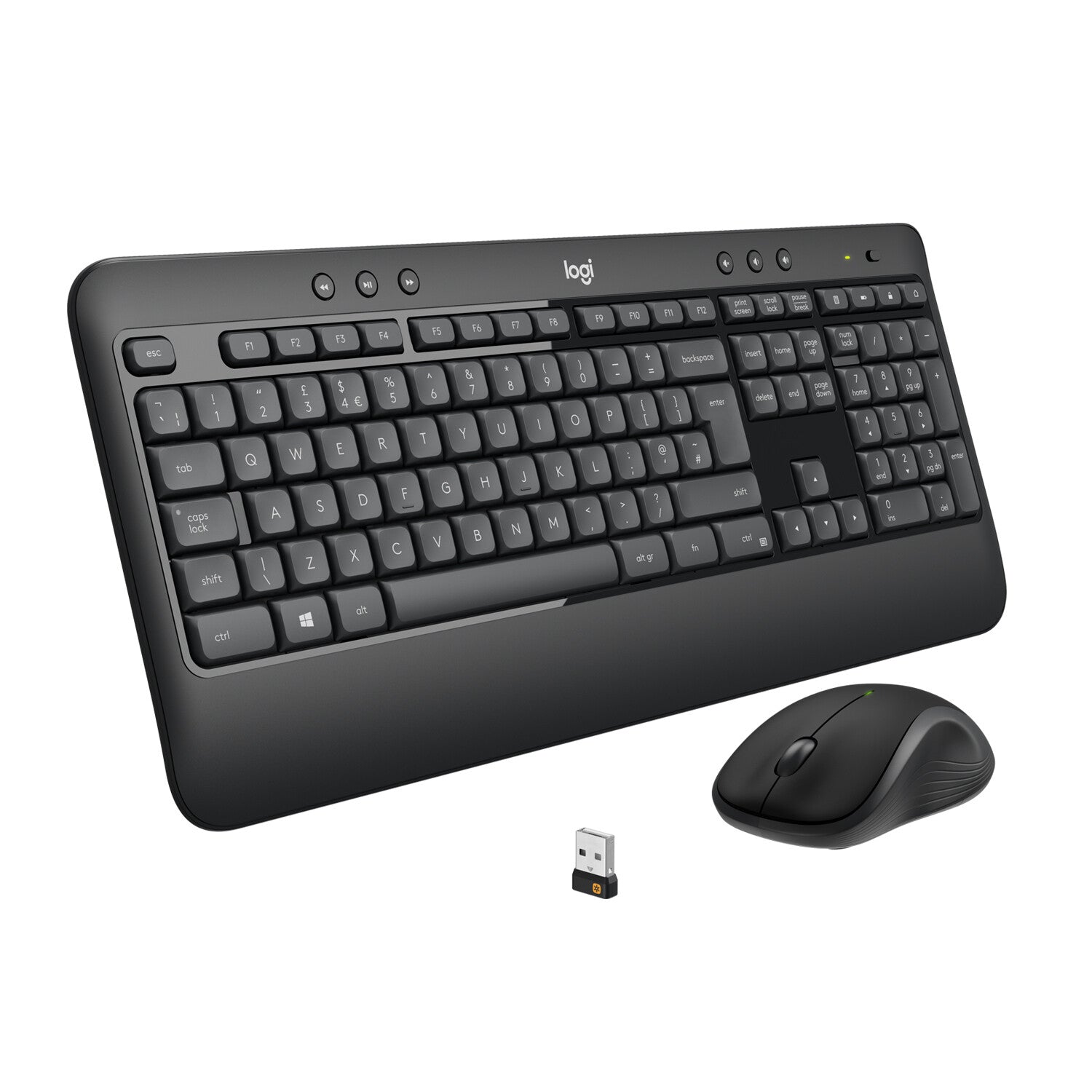 Logitech MK540 920-008685 Wireless Desktop set black [RF Wireless Optical 1000 DPI Black]