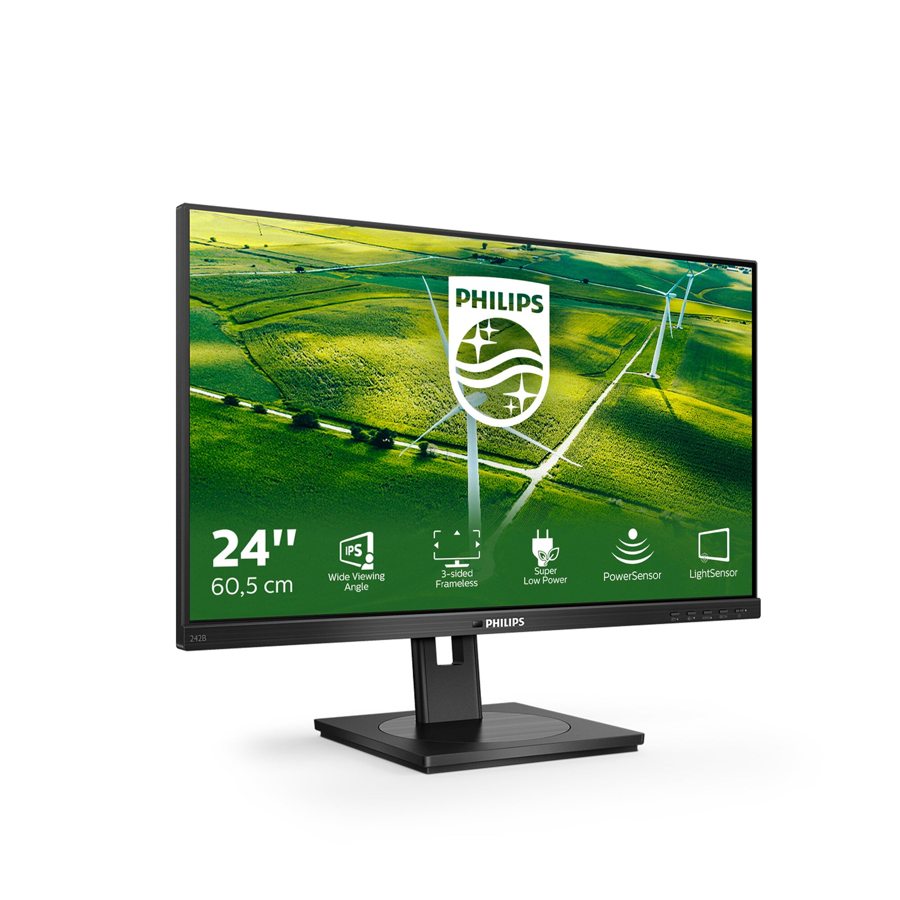 Philips 242B1G/00 computer monitor 60,5 cm (23.8") 1920 x 1080 Pixels Full HD LED Zwart