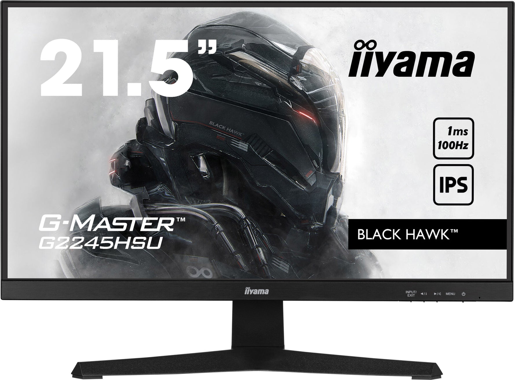 iiyama G-MASTER G2245HSU-B2 LED display 54,6 cm (21.5