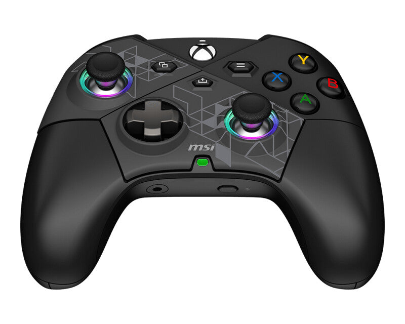 MSI FORCE PRO W CONTROLLER Zwart USB 2.0 Gamepad Analoog/digitaal Android, PC, Xbox One S, Xbox One X, Xbox Series S, Xbox Series X