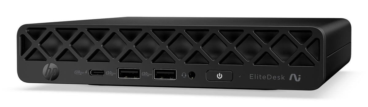 HP EliteDesk 8 Mini G2a Next Gen AI PC Copilot+ PC AMD Ryzen AI 7 445 16 GB DDR5-SDRAM 512 GB SSD Windows 11 Pro Mini PC Zwart