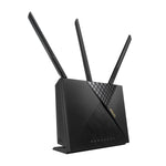ASUS 4G-AX56 draadloze router Gigabit Ethernet Dual-band (2.4 GHz / 5 GHz) Zwart