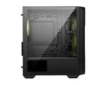 MSI MAG FORGE M120R AIRFLOW computerbehuizing Mini Tower Zwart, Transparant
