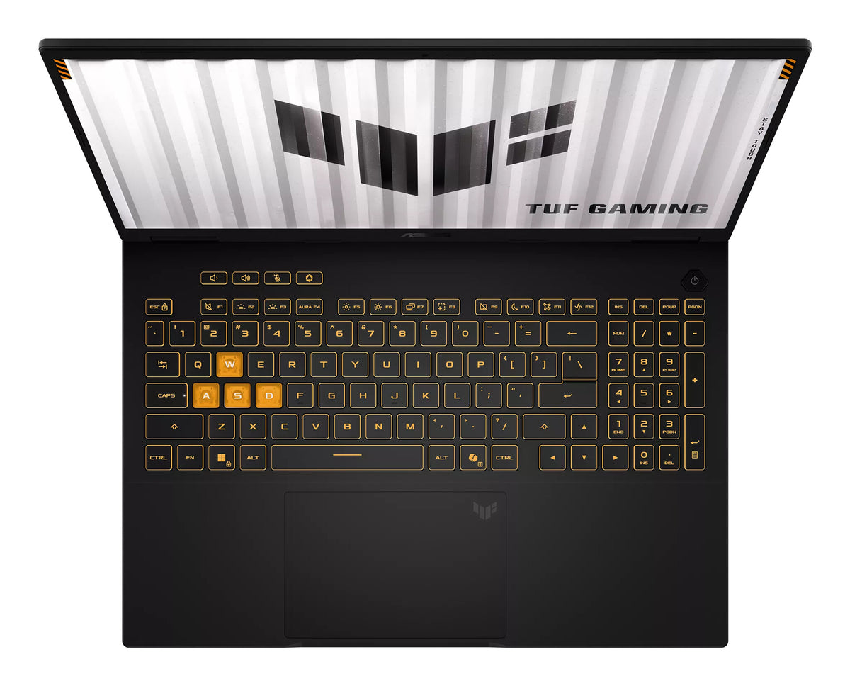 ASUS TUF Gaming FX610JM-TU005W Intel® Core™ i7 i7-14650HX Laptop 40,6 cm (16") WUXGA 16 GB DDR5-SDRAM 1 TB SSD NVIDIA GeForce RTX 5060 Wi-Fi 6 (802.11ax) Windows 11 Home Zwart QWERTY Nederlands