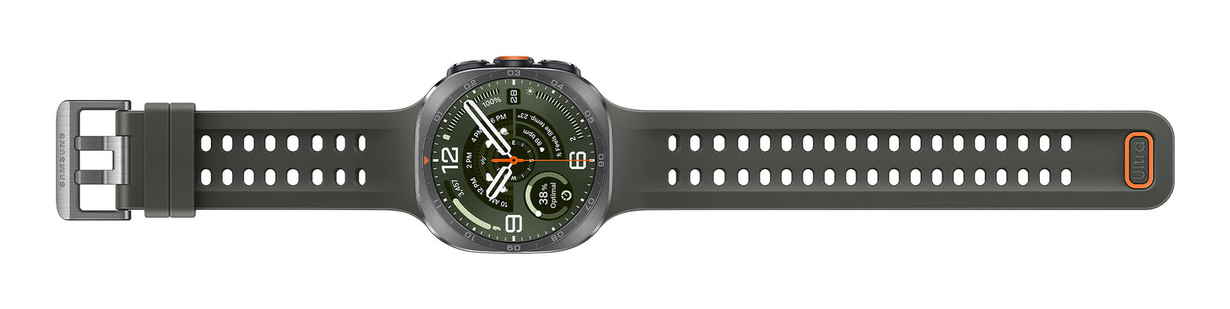 Samsung Galaxy Watch Ultra2 3,81 cm (1.5") AMOLED 47 mm Digitaal 498 x 498 Pixels Touchscreen 4G Zilver Wifi GPS