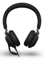 Jabra Evolve2 40 SE Headset Bedraad Hoofdband Kantoor/callcenter USB Type-C / USB Type-A Zwart