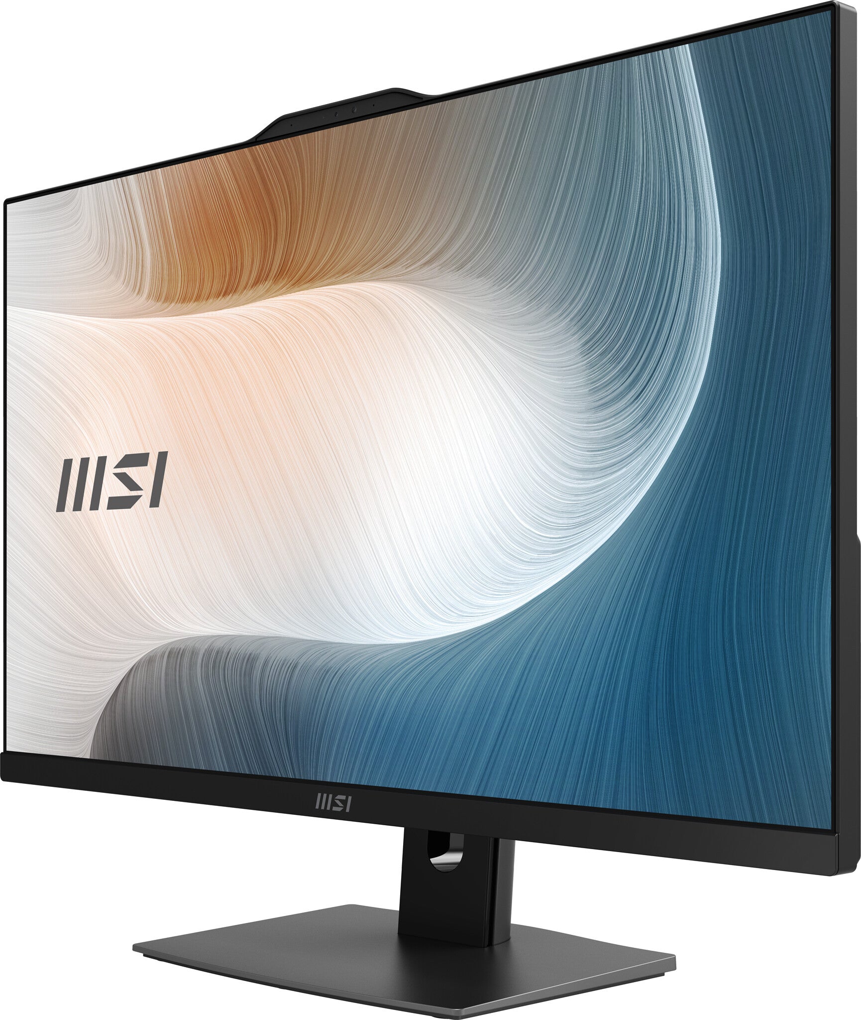 MSI Modern AM272P 1M-848EU All-in-One PC/workstation Intel Core 5 120U 68,6 cm (27") 1920 x 1080 Pixels Alles-in-één-pc 8 GB DDR5-SDRAM 512 GB SSD Windows 11 Pro Wi-Fi 6E (802.11ax) Zwart