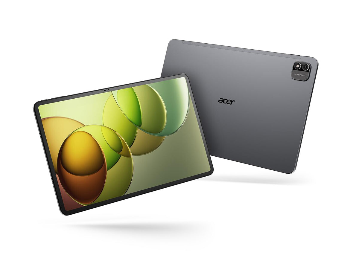 Acer Iconia X12-21M Mediatek 256 GB 32 cm (12.6") 8 GB Wi-Fi 5 (802.11ac) Android 15 Zwart
