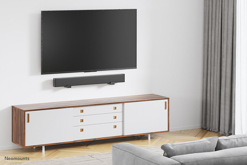 Neomounts AWL29-550BL1 Videobar/soundbar houder wand - max 15 kg - universeel