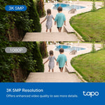 TP-Link TAPO C530WS bewakingscamera Turret IP-beveiligingscamera Buiten 2880 x 1620 Pixels Muur